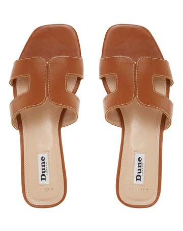 Dune London Loupe Smart Slider Sandals E Fit