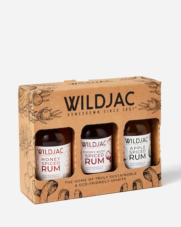 Wildjac Spiced Rum Collection Gift Box 3 x 50ml