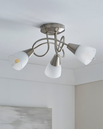 3 Shade Ceiling Light
