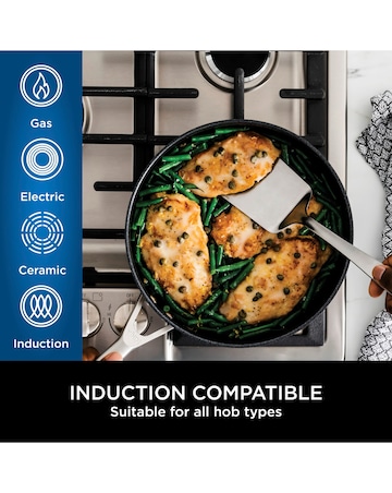 Ninja Foodi ZEROSTICK Stainless Steel 30cm Frying Pan