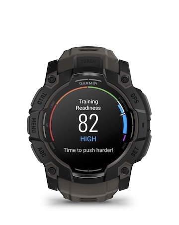 Garmin Instinct 3 50mm Smart Watch - Black/Charcoal