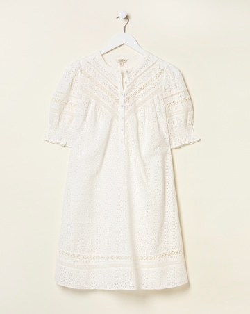 FatFace Brody Broderie Dress
