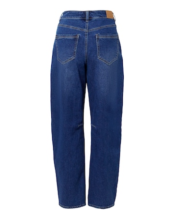 Dark Blue Authentic Tapered Jeans