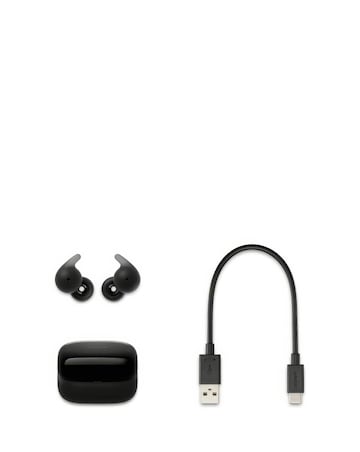 Sony LinkBuds Open Truly Wireless Earbuds with Ring Driver - Black