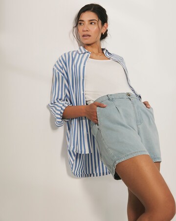 Stripe Oversized Shirt