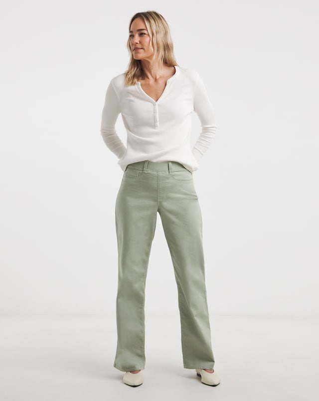 Sage Wide Leg Jeggings