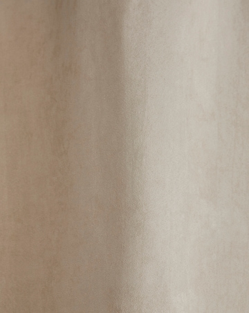 Faux Suede Eyelet Curtains