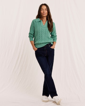 Julipa Cotton Cable Jumper