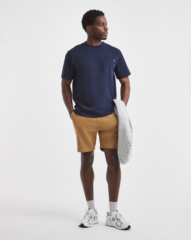 Union Comfort Waist Gabardine Shorts - Navy