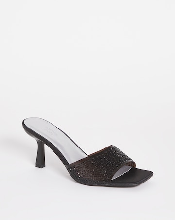 Joanna Hope Diamante Mule Sandal - Wide Fit (E)