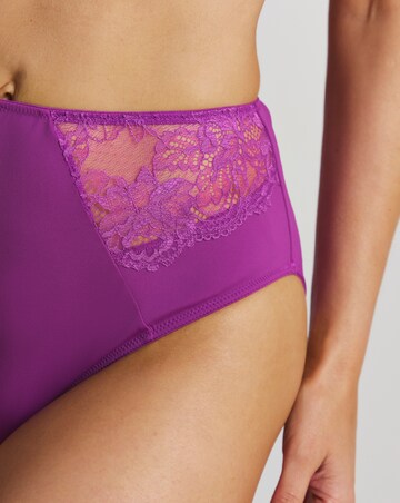 Pretty Secrets Ella Full Brief Knickers Purple