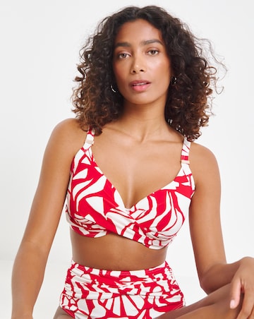 MAGISCULPT Twist Front Wired Bikini Top