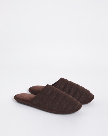 Mule Slipper Wide Fit