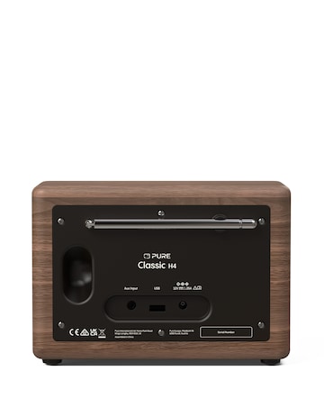 Pure Classic H4 Digital Radio Black/Walnut