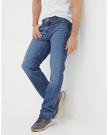 FatFace Straight Fit Jeans - Stonewash