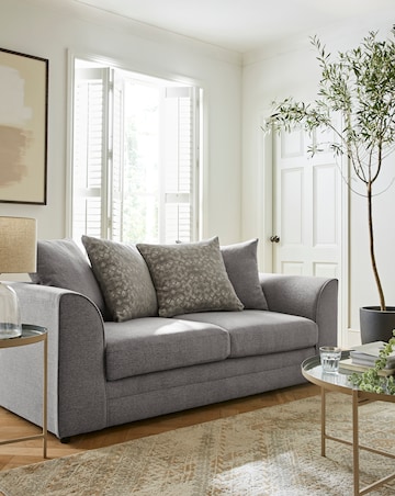 Missy Chenille 3 Seater Sofa