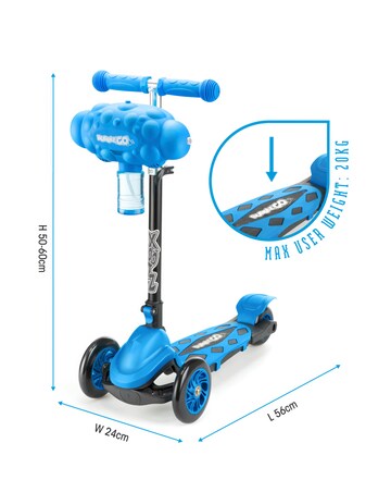 XOOTZ Bubble Go Scooter Blue