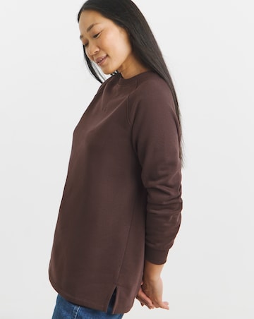 Chocolate Classic Longline Sweatshirt