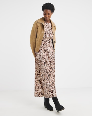 Angel Sleeve Tea Dress