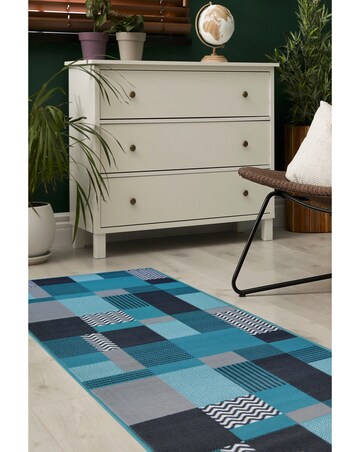 Genesis Blocks Runner Rug