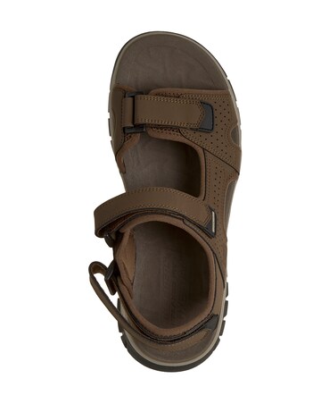 Skechers Wagner 3 Strap River Sandal - Brown