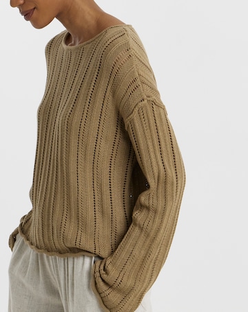 JdY Ophelia Boat Neck Pull Over Knit