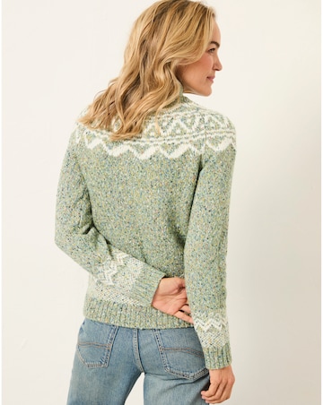 Fatface Birch Fairisle Crew