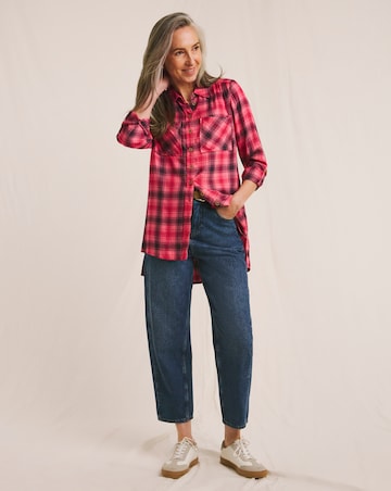 Julipa Longline Check Shirt
