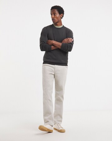 Value Knitted Crew Neck Jumper Long