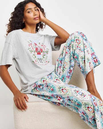 Pretty Secrets Christmas Family Pyjama - Ladies