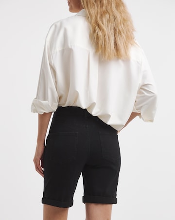 Simply Be Black 24/7 Knee Shorts