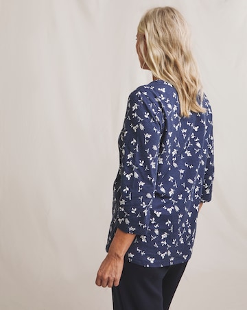 Julipa Notch Neck Pure Cotton Top