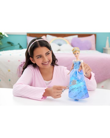 Disney Princess Enchanted Ballgown Cinderella Fashion Doll with Lights & Sounds