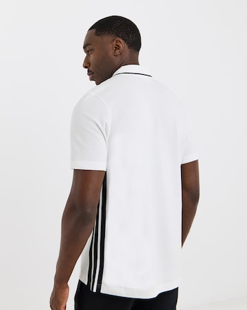 adidas 3 Stripe Polo