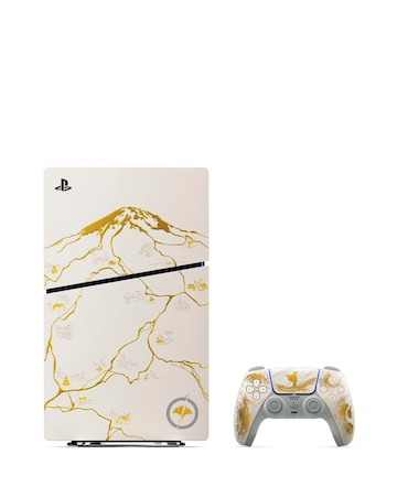 PlayStation 5 Disc Console - Ghost of Yotei Gold Limited Edition Bundle