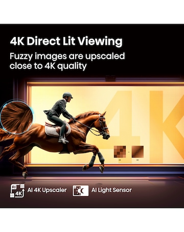 Hisense 65E78QTUK 65in QLED 4K Ultra HD HDR Smart TV