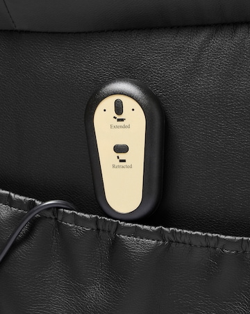 Brockton Faux Leather Electric Recliner Armchair