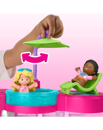 Fisher-Price Little People Barbie Beach House Toddler Playset