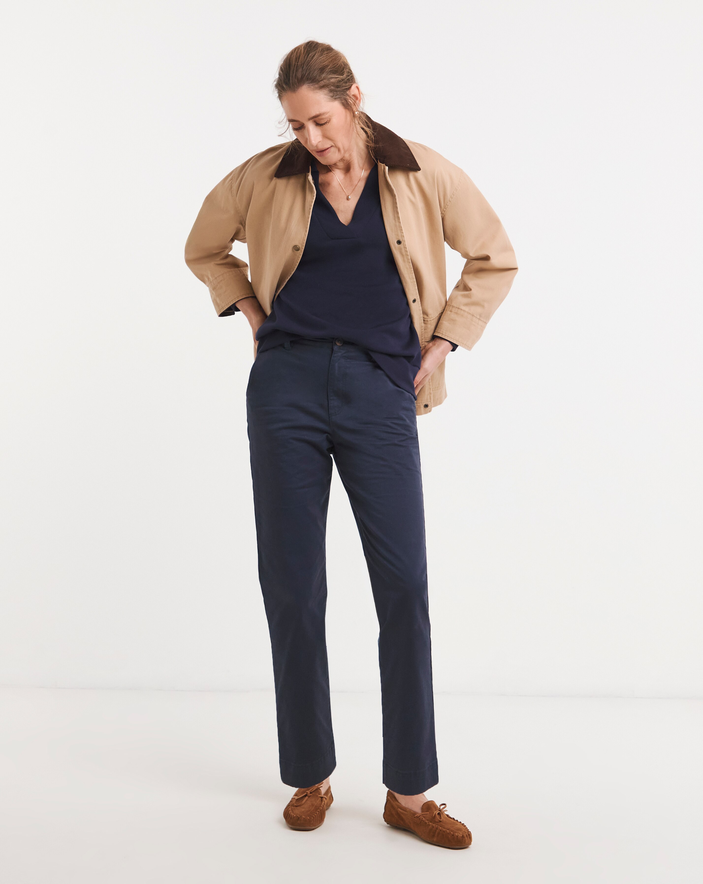 Cotton Tapered Chino