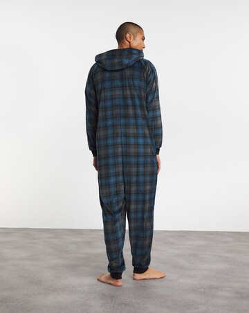 Check Fleece Onesie