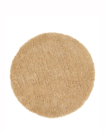 Chicago Light Neutrals Shaggy Circle Rug