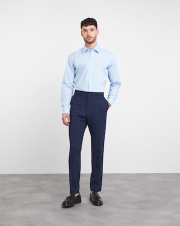 BOSS Blue Long Sleeve Formal Shirt