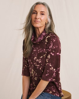 Julipa Roll Neck Cosy Touch Top