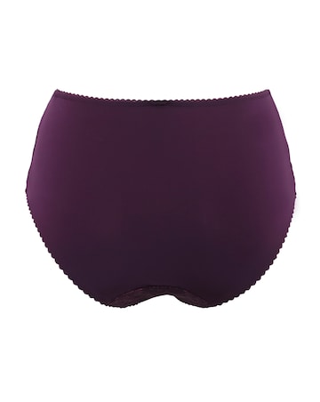 Pour Moi Rosalind High Waist Deep Knicker Plum