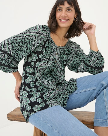 FatFace Caitlin Spaced Floral Tunic