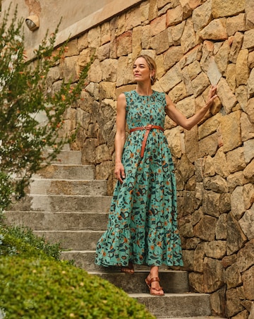 FatFace Anais Batik Maxi Dress