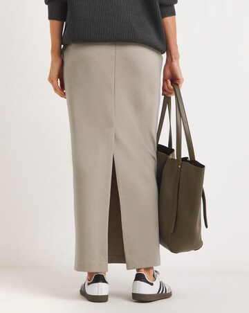 Ponte Maxi Pencil Skirt