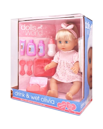 Dolls World Drink & Wet Olivia Doll