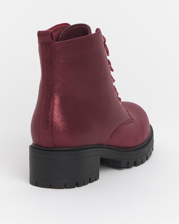 Joe Browns Chunky Lace Up Boot EEE Fit