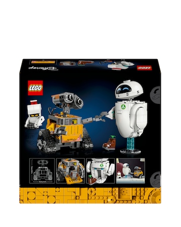LEGO Disney and Pixar WALL-E and EVE Animated Film Fantasy Building Set 43279